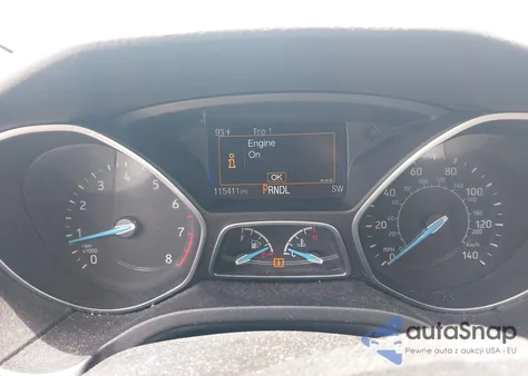 2016 Ford Focus Se z USA, uszkodzony, nr VIN 1FADP3K22GL213513